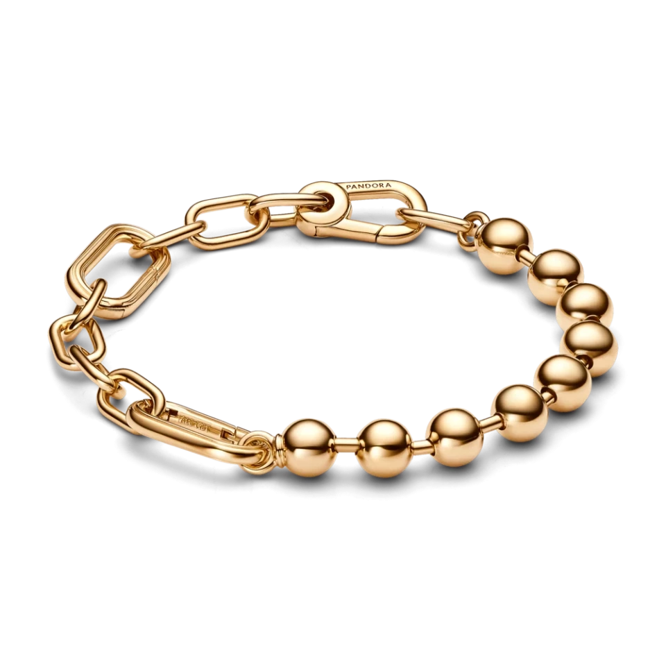 Срібний браслет з ланками та металевими намистинами Пандора Мі 20 MasterSem Київ - фото 1