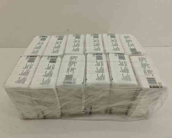 Cалфетки паперові 40лист Прем'єр 2-вух шарні Біла 30х30 (12 пачка) Харків