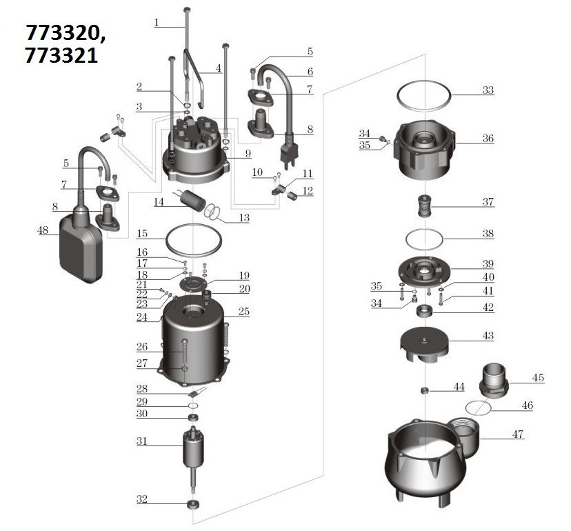 Насос дренажний 0.18кВт Hmax 7м Qmax 133л/хв AQUATICA (773320) Рівне - фото 3