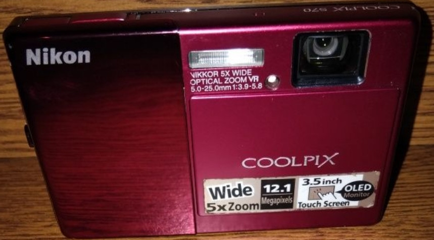 Фотоапарат цифровий Nikon COOLPIX S70 Red. Київ - фото 7