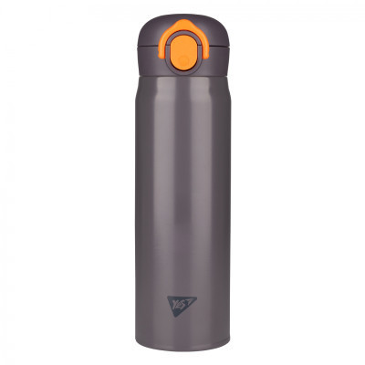 Поильник-непроливайка Yes Термос Fusion 500 мл серый (708205) Винница - изображение 1