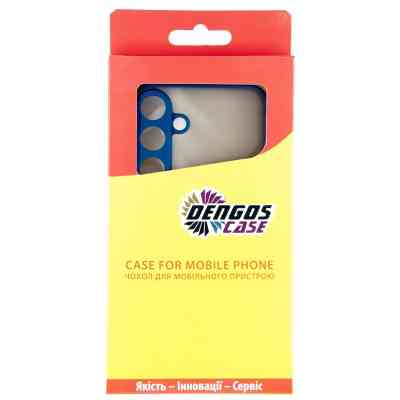 Чохол до мобільного телефона Dengos Matte Samsung Galaxy S25 Plus (Blue) (DG-TPU-MATT-163) Вінниця