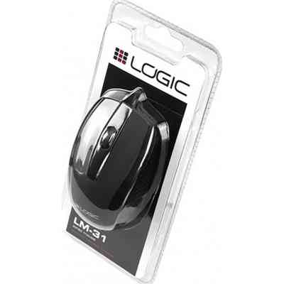 Мишка Logic concept LM-31Black (M-LC-LM31W-BK) Вінниця