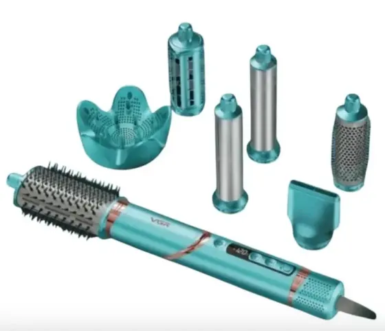 Erston Фен-стайлер VGR V-477 с ионизацией, зеленый, 7в1, 1400 Вт Коломыя