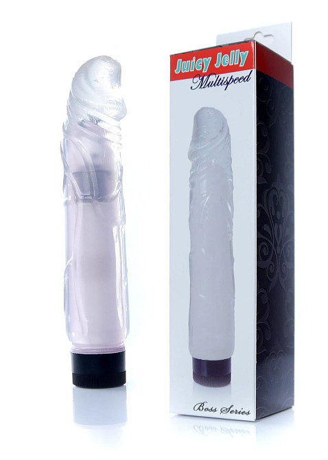 Вибратор B - Series EasyLove Juicy Jelly Multispeed, прозрачный Sex Aura Киев - изображение 1