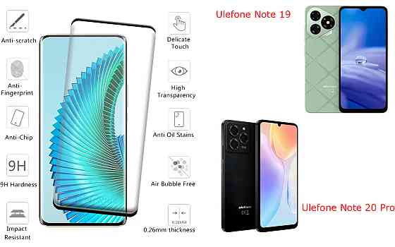 Захисне скло HyperGlass Pro для Ulefone Note 19, Note 20 Pro – максимальна чутливість та захист Київ