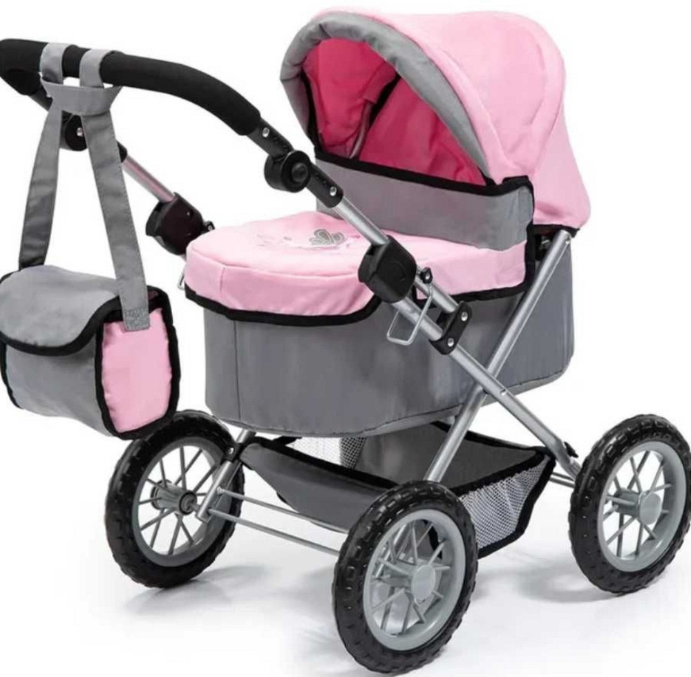 Коляска для ляльок із сумкою, до 48 см. Харків - фото 1