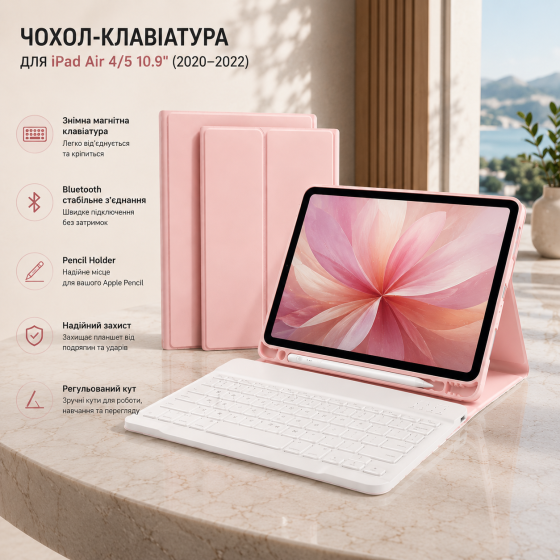 Чехол-клавиатура для iPad Air 4/5 10.9