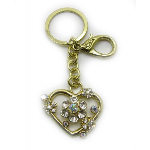 Брелок со стразами Сердце Киев - изображение 1