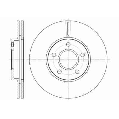 Гальмівний диск REMSA 6662.10 Вінниця
