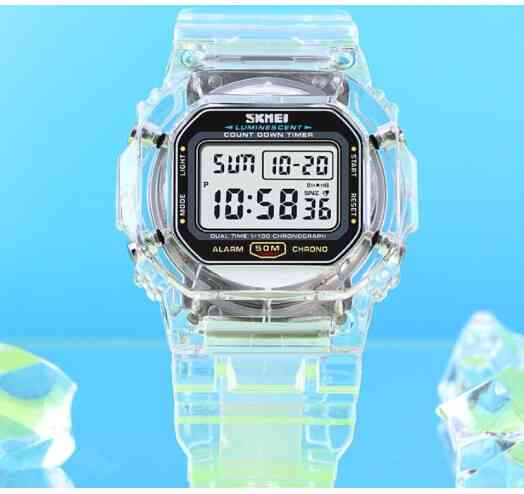 Женские наручные спортивные часы Skmei 1999 (Белый) Киев