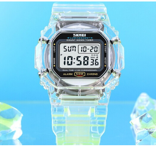 Жіночий наручний спортивний годинник Skmei 1999 (Білий) Київ - фото 2