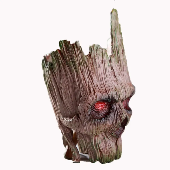 Горщик для квітів та канцелярії Грут Groot G11 Череп Вінниця