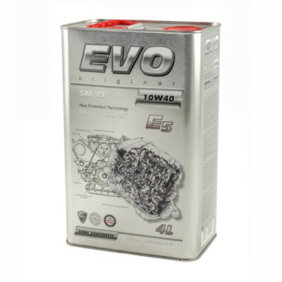 Моторна олива EVO E5 10W-40 SM/CF 4L (E5 4L 10W-40) Вінниця - фото 4