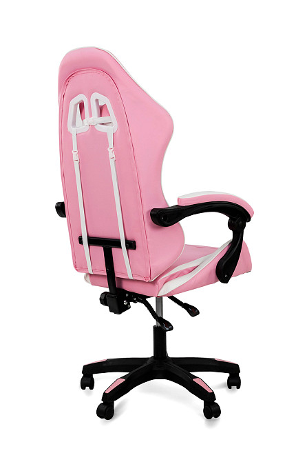 Крісло геймерське Слім, рожевий/білий Київ - фото 8