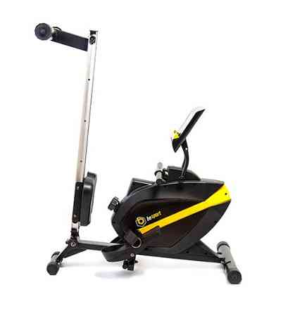 Гребний тренажер для дому та спортзалу магнітний складаний тренажер для греблі та реабілітації BOATER Київ