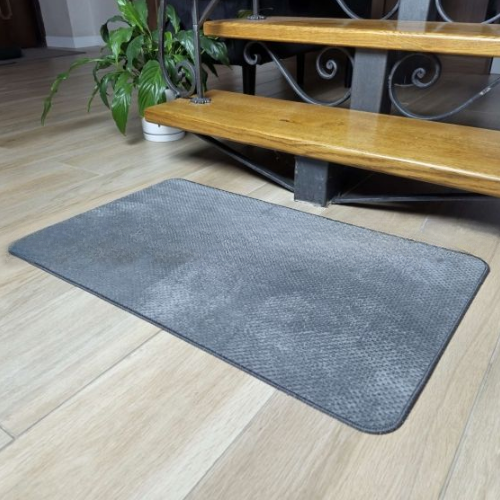 Килим універсальний для підлоги ТМ Dariana Шелл 68*120см сірий Житомир - фото 8