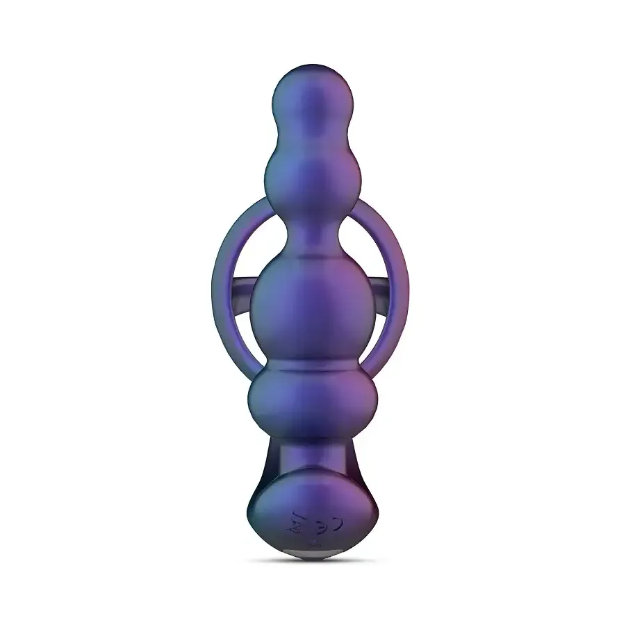 Анальний вібратор з ерекційним кільцем Hueman - Stellar Force Anal Beads with Cockring Львів - фото 3