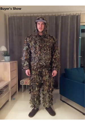 Маскировочный костюм Джунгли с листьями (размер XL-XXL) 180-195см Камуфляж Киев