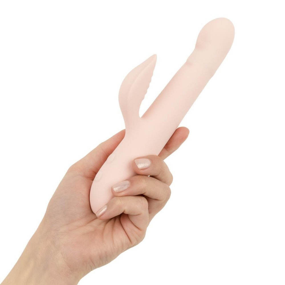 Вібратор-кролик Good Vibes Only - SHAI Thrusting Vibrator Soft Silicone - Pink Sex Aura Київ - фото 7
