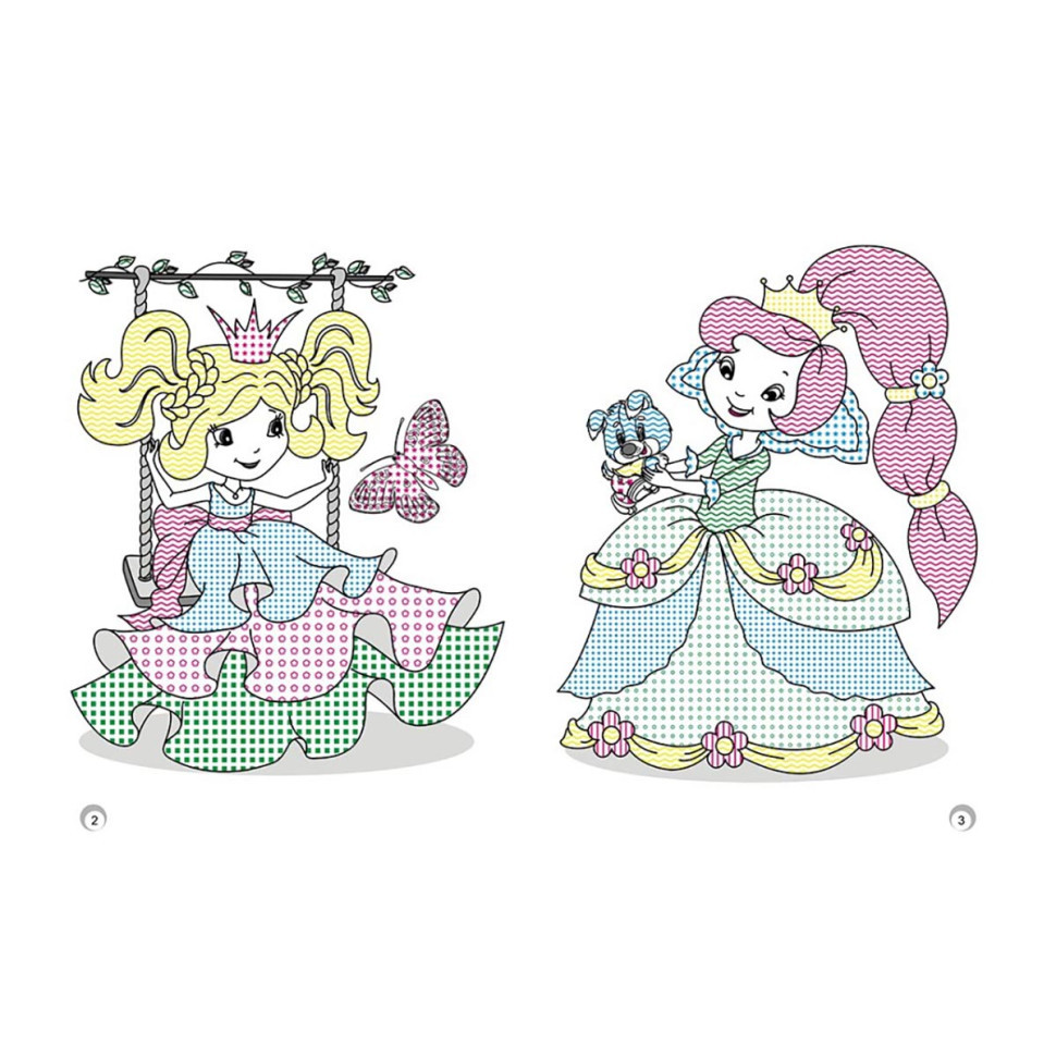 Веселі кольори. Казкові принцеси Ранок 1554006 малюй водою Вінниця - фото 3
