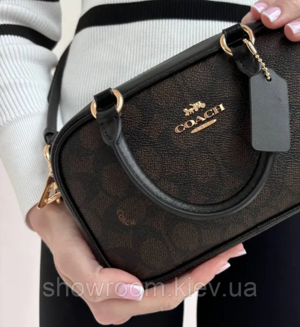 Небольшая женская сумочка на плечо Coach (3537-2) Киев - изображение 8