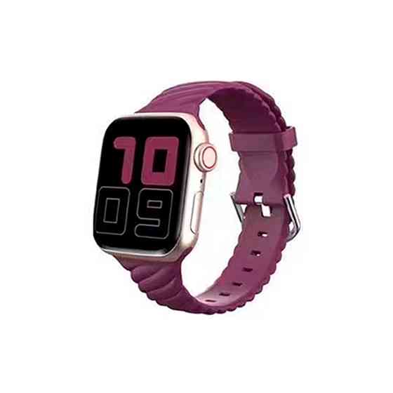 Ремінець для годинника Apple Watch Monochrome Twist 42/44/45/49mm Wine Киев