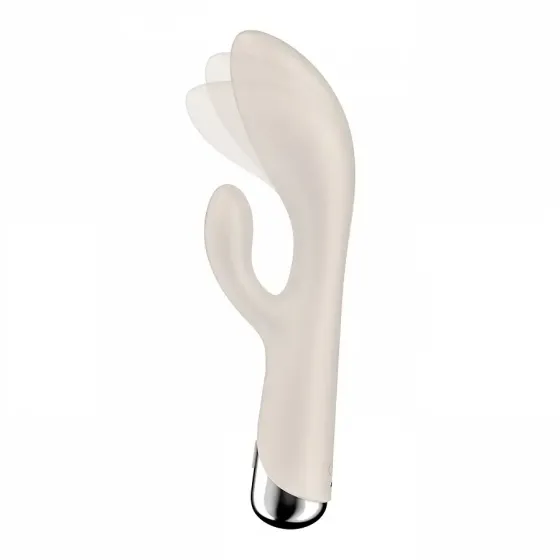 Вібратор-кролик Satisfyer Spinning Rabbit 1 Beige Львів