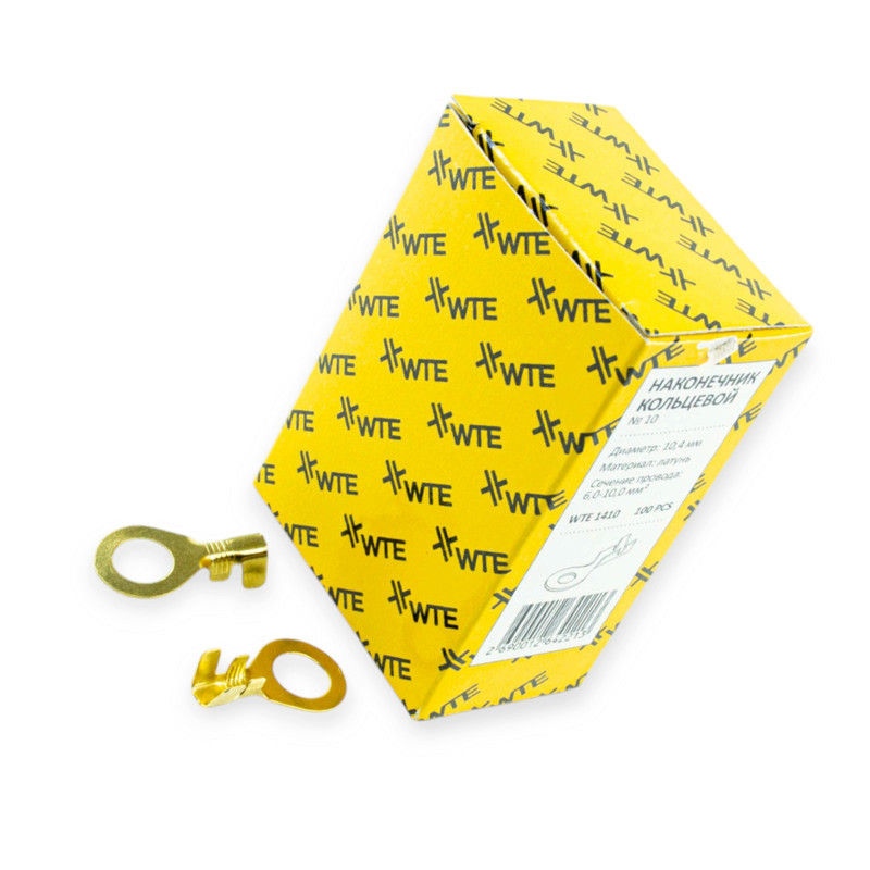 Наконечник дроту "під болт" вушко d10 (100шт) Мукачево - фото 1