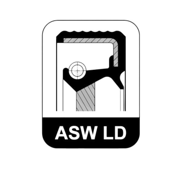 Сальник Opel Vectra B, C 2.0-2.2 DTI 98- задній колінвал. Мукачево - фото 1