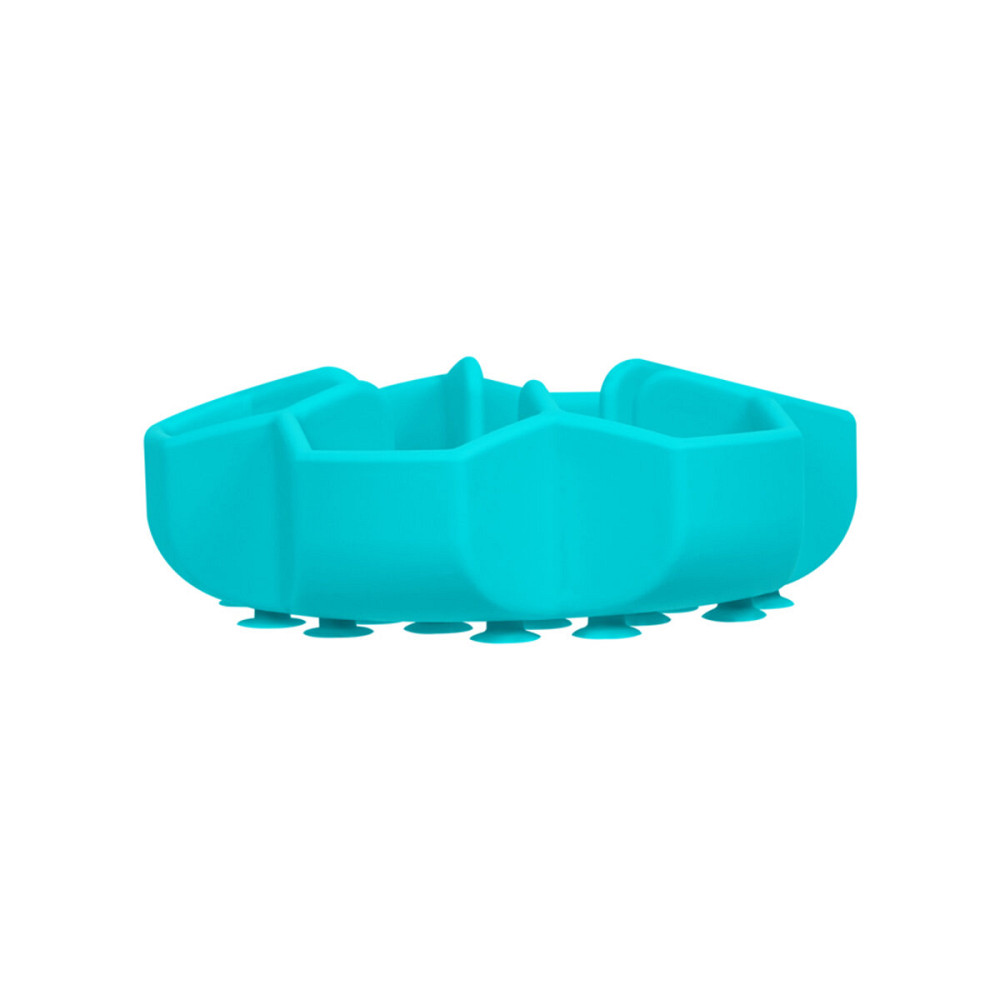 Миска для повільного харчування WAUDOG Silicone, 450 мл, блакитний Київ - фото 4
