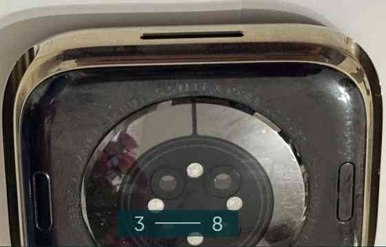 Смарт -Часы Apple Watch Series 7 45mm. Stainless steel Gold. Киев