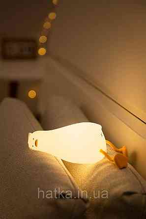 Силіконовий нічник "Лежача качка" з підставкою для телефону Київ