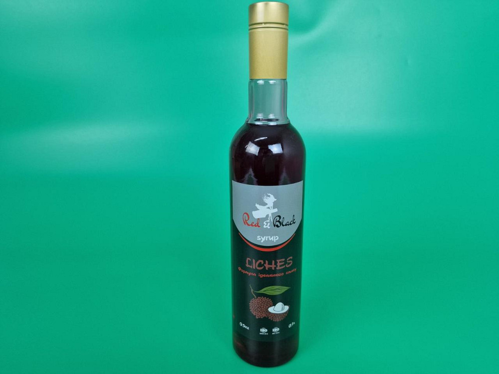 Сироп Red&Black Лічі 0,7 л (1 шт.) Харків - фото 1