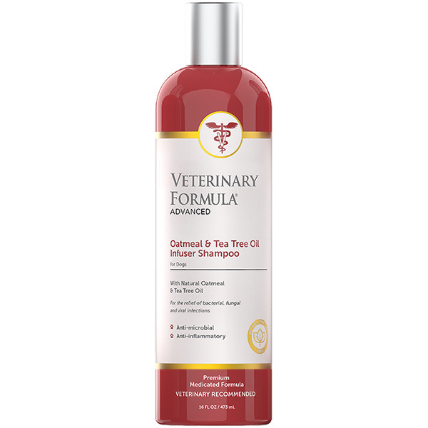 Veterinary Formula Advanced Oatmeal & Tea Tree Oil Shampoo ВЕТЕРИНАРНА ФОРМУЛА ЗВОЛОЖУВАЛЬНИЙ дерматокосметичний шампунь для собак, антибактеріаль Київ - фото 1