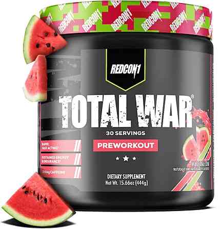 Предтренировочный комплекс Redcon1 Total War PREWORKOUT 444 г, Watermelon Луцк