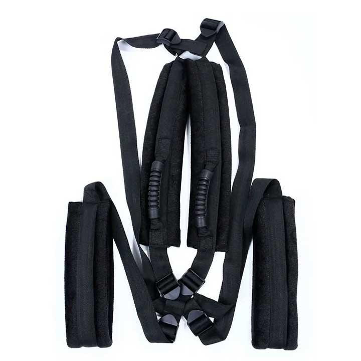 БДСМ гойдалка на плечі (бондаж для пікантних поз) - Чорний - Садо-мазо Вінниця - фото 9