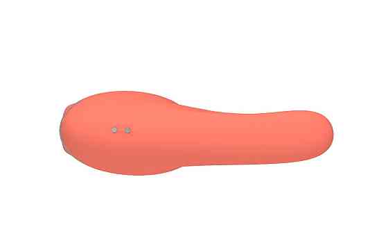 Стимулятор для клитора Chisa Kissen Bloom с вибрацией и всасыванием, оранжевый Sex Aura Киев
