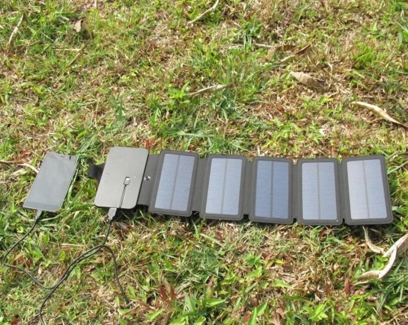 Портативное зарядное устройство на солнечных батареях Kernuap SunPower 10 Вт Киев - изображение 4