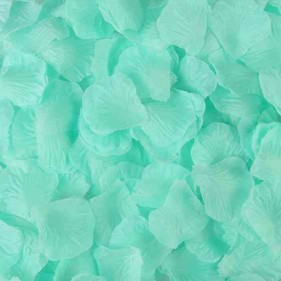 Пелюстки троянд штучні 100 штук 45 на 45 мм м`ятний Київ