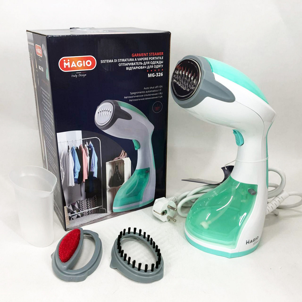 Ручний портативний електричний відпарювач MAGIO, Пароочисники для штор, Праска парова для різного одягу GK-94 Львів - фото 6