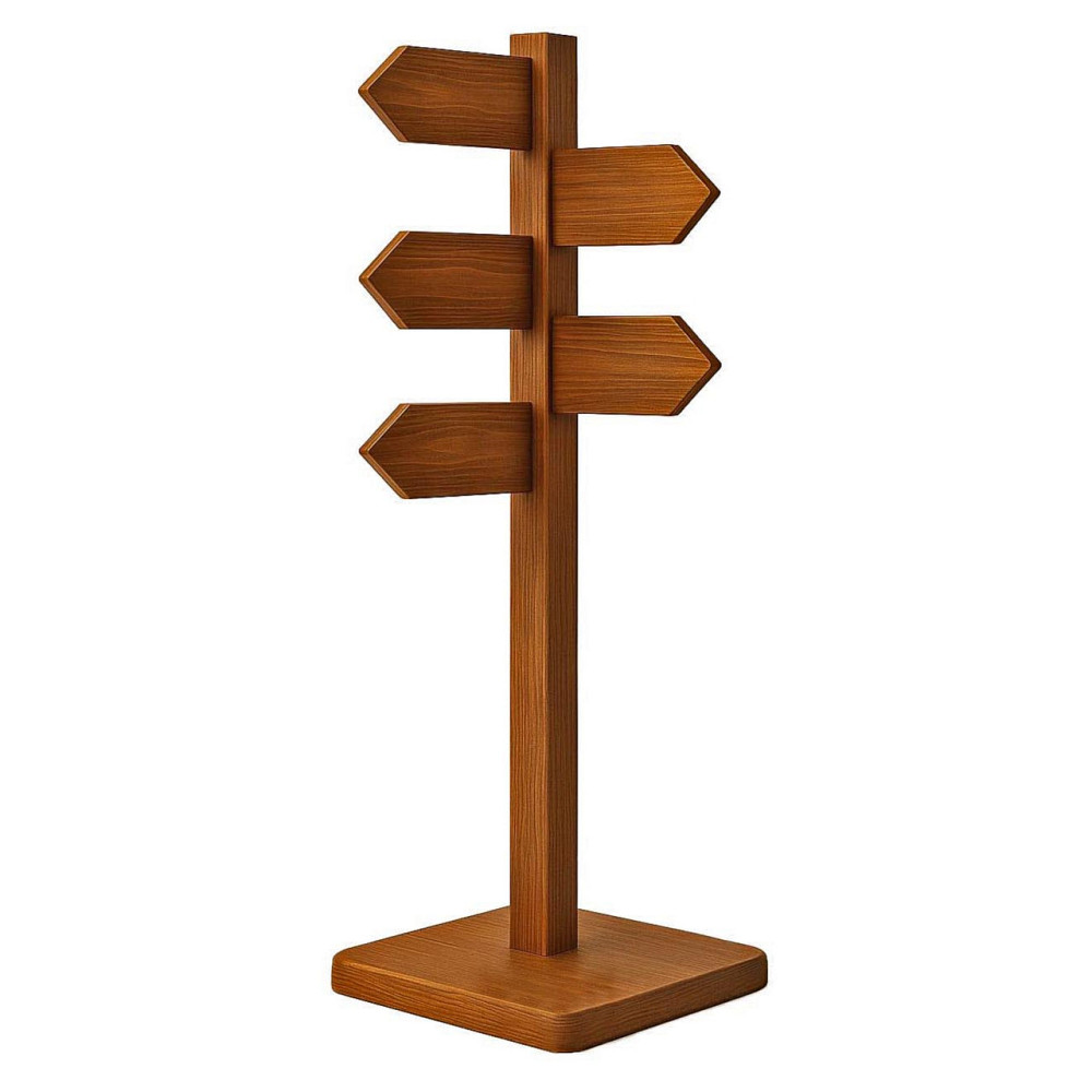 Напольная стрелка-указатель 