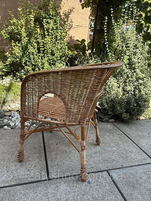 Крісло з лози зручне Київ - фото 4