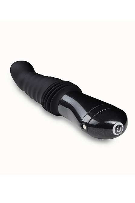 Роскошный вибратор с фрикциями Blush Temptasia Lazarus черный Sex Aura Киев - изображение 7