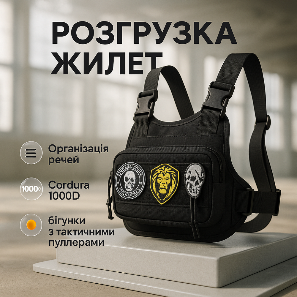 Тактическая сумка несессер, Сумка через плечо мужская плетеная для повседневной жизни NW-91 Львов - изображение 16