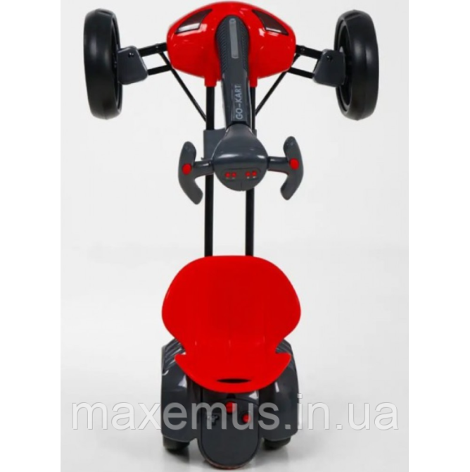 Детский электрокарт с пультом управления мягкими колесами Spoko SP V 1 7 6V 4,5А электрокарт аккумуляторный красный Мостиська - фото 3