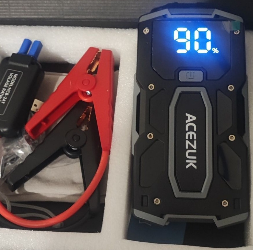 Портативний автомобільний пусковий пристрій ACEZUK Київ - фото 3