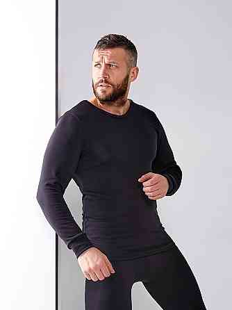 Чоловіча повсякденна термобілизна ХБ джерсі на флісі M/L Одеса