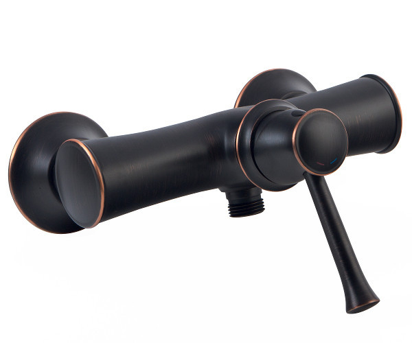 Змішувач для душу Imprese Podzima Zrala ZMK02170808 чорний / бронза Київ - фото 2