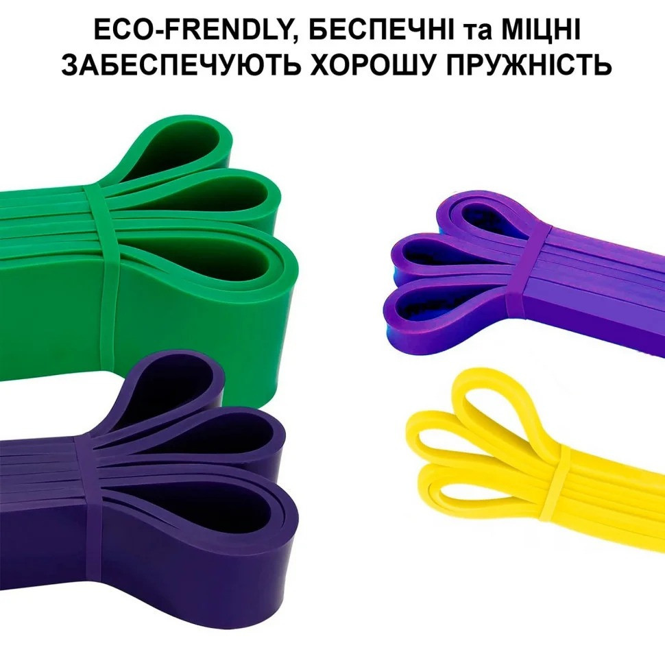 Гумові петлі для тренувань "Pro Loop Bands" NE-SET-452 4шт Вінниця - фото 2